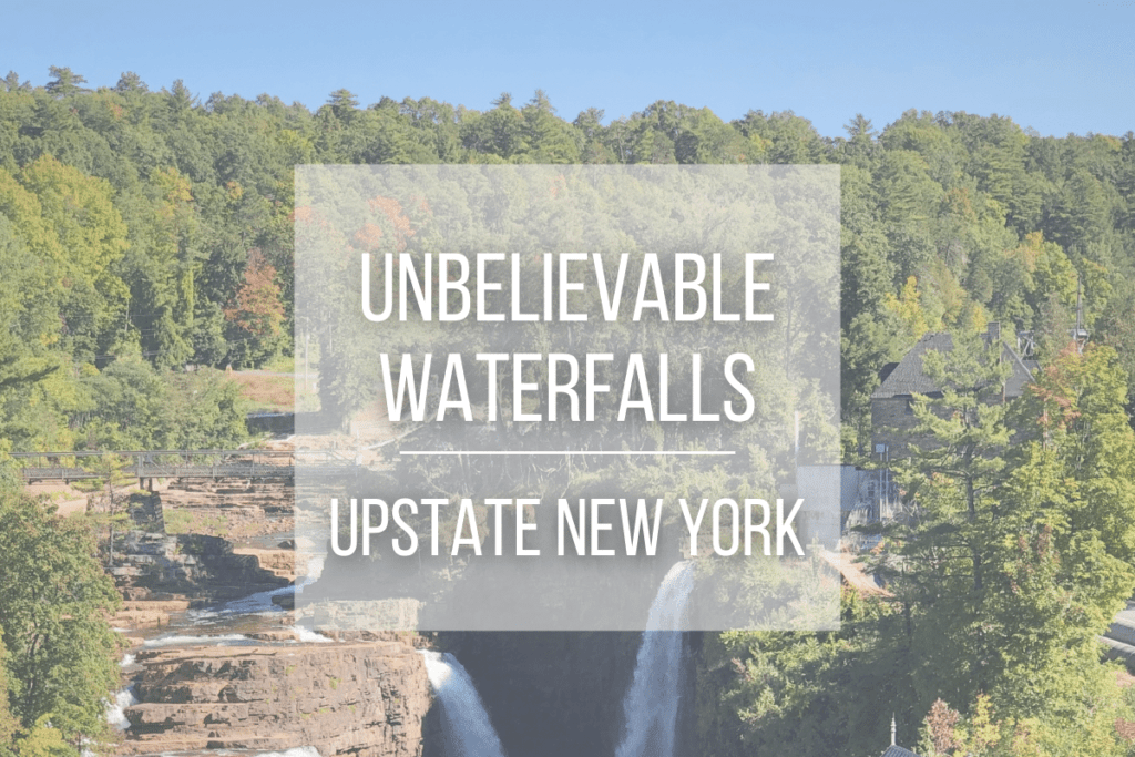 Upstate New York Waterfalls - Adirondacks - Ausable Chasm