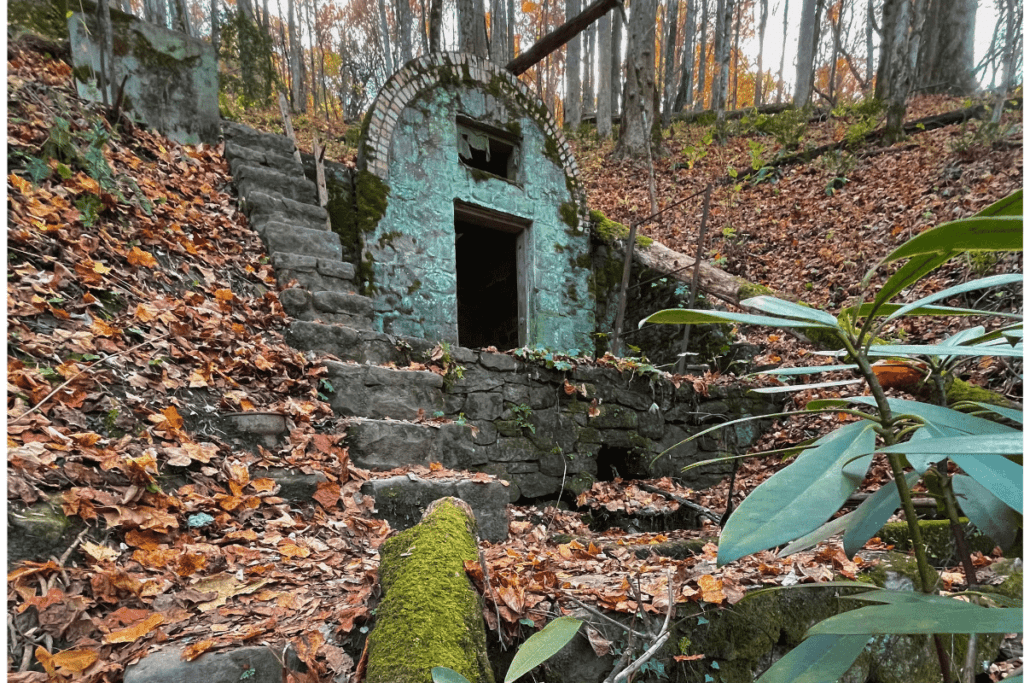 Fairy House in Smoky Mountains on Hill